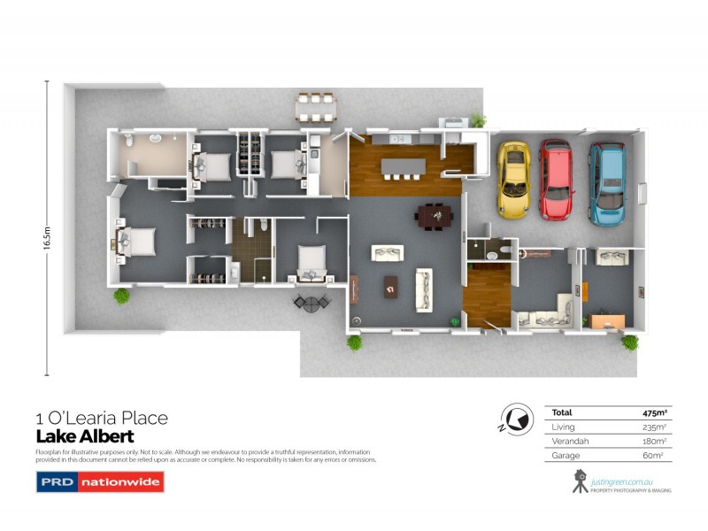 1 Olearia Place, Lake Albert NSW 2650 Floorplan