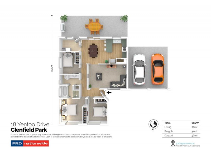 18 Yentoo Drive, Glenfield Park NSW 2650 Floorplan