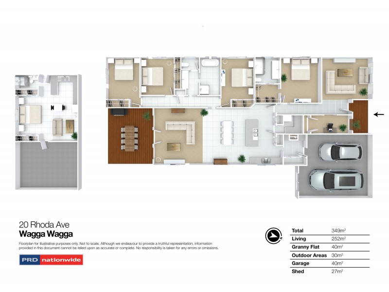 20 Rhoda Avenue, Wagga Wagga NSW 2650 Floorplan