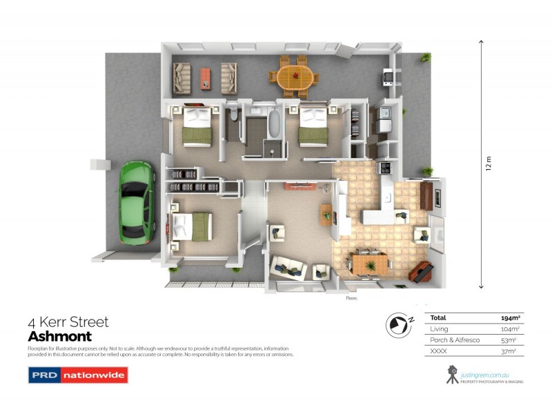 4 Kerr Street, Flowerdale NSW 2650 Floorplan