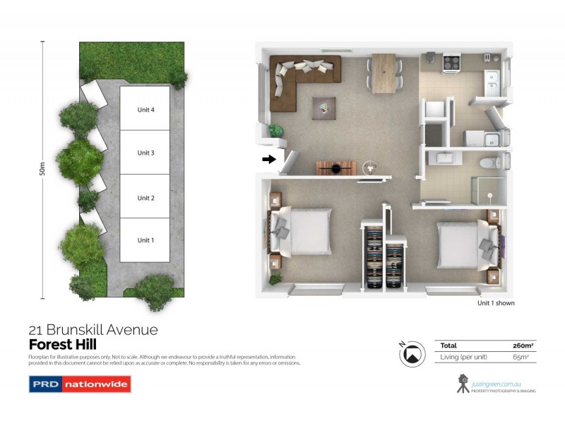4/21 Brunskill Avenue, Forest Hill NSW 2651 Floorplan