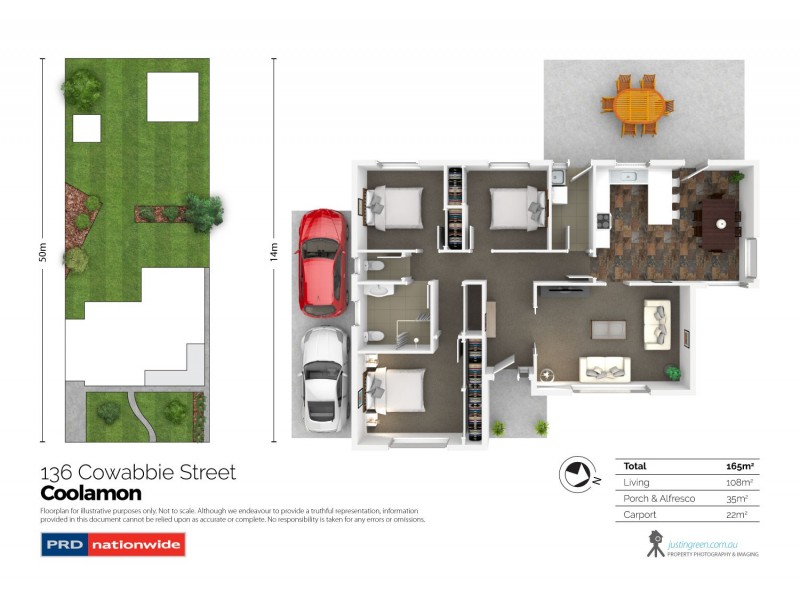 136 Cowabbie Street, Coolamon NSW 2701 Floorplan
