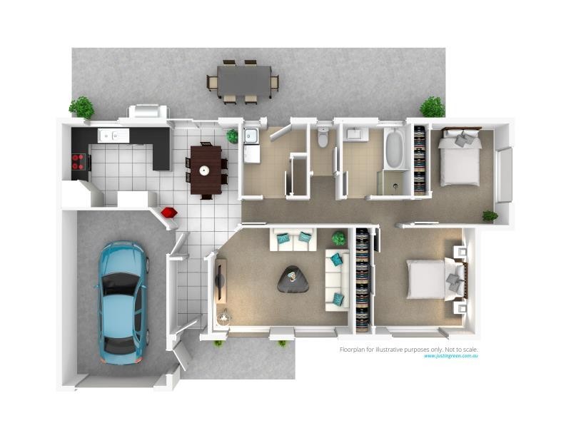 1/89 Dalman Parkway, Glenfield Park NSW 2650 Floorplan