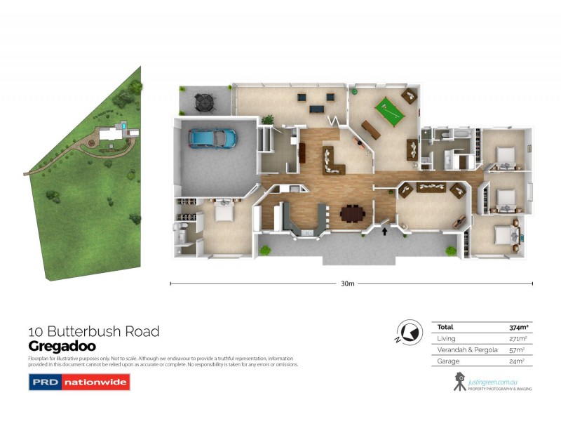 10 Butterbush Road, Gregadoo NSW 2650 Floorplan