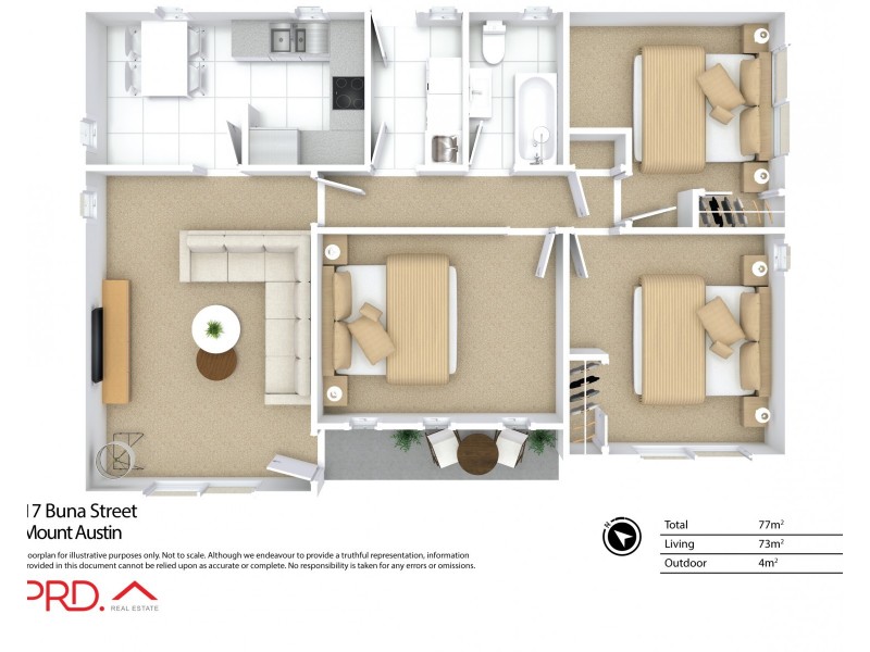 17 Buna Street, Ashmont NSW 2650 Floorplan