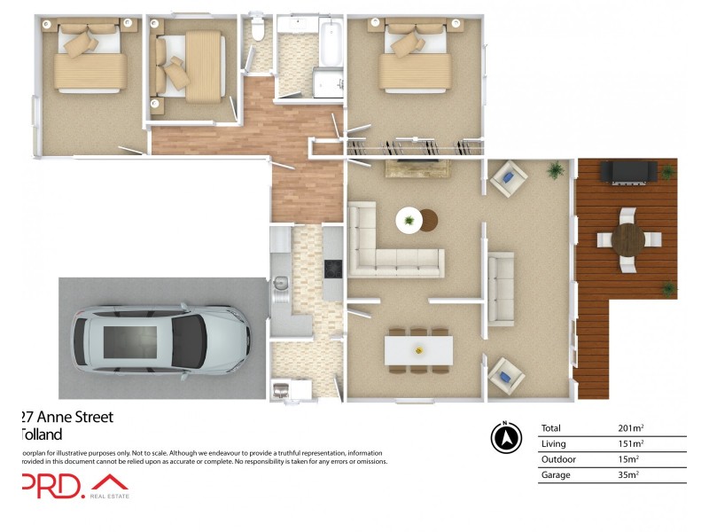 27 Anne Street, Tolland NSW 2650 Floorplan