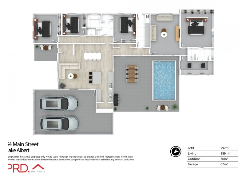 54 Main Street, Lake Albert NSW 2650 Floorplan