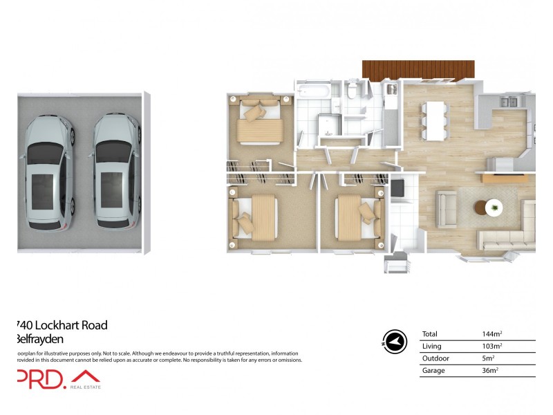 740 Lockhart Road, Belfrayden NSW 2650 Floorplan