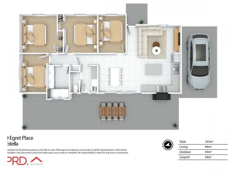 9 Egret Place, Estella NSW 2650 Floorplan