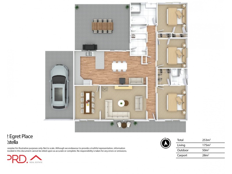 2 Egret Place, Estella NSW 2650 Floorplan