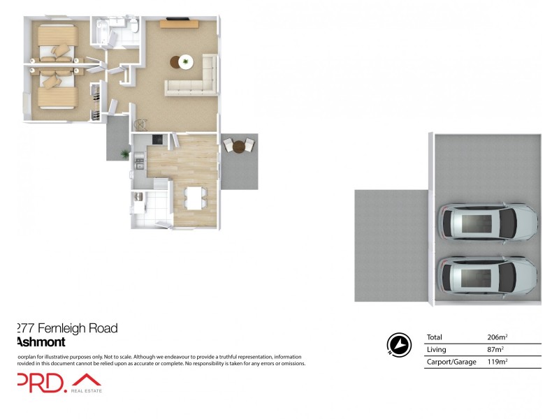 277 Fernleigh Road, Ashmont NSW 2650 Floorplan