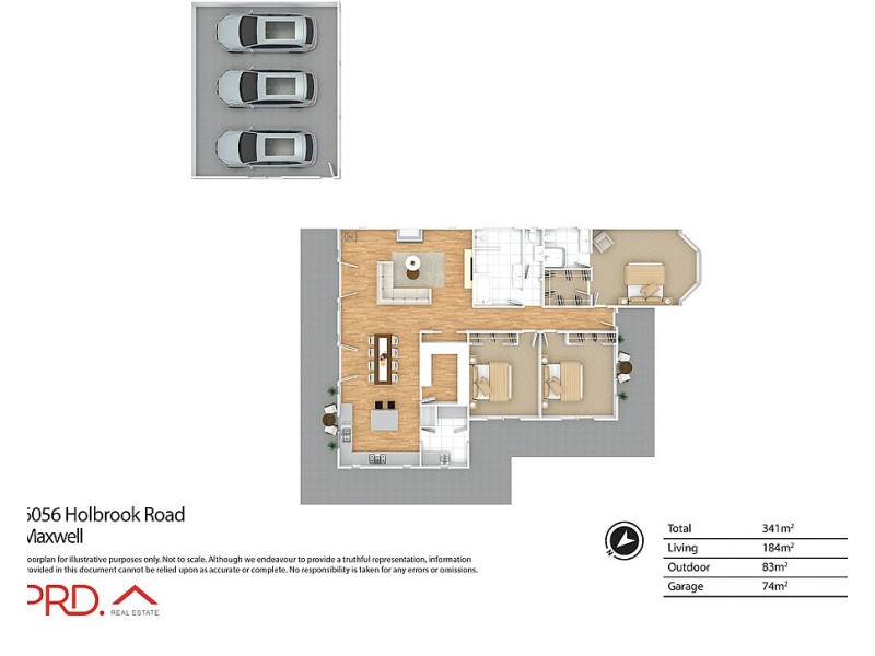 6056 Holbrook Road, Maxwell NSW 2650 Floorplan