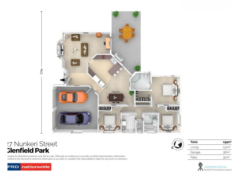 27 Nunkeri Street, Glenfield Park NSW 2650 Floorplan