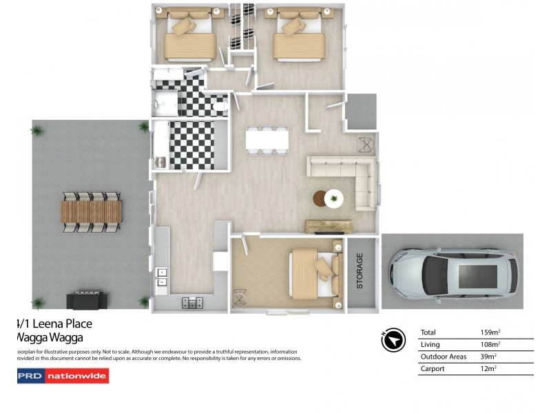 4/1 Leena Place, Wagga Wagga NSW 2650 Floorplan