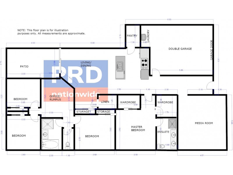 93 Highfield Road, Kyogle NSW 2474 Floorplan