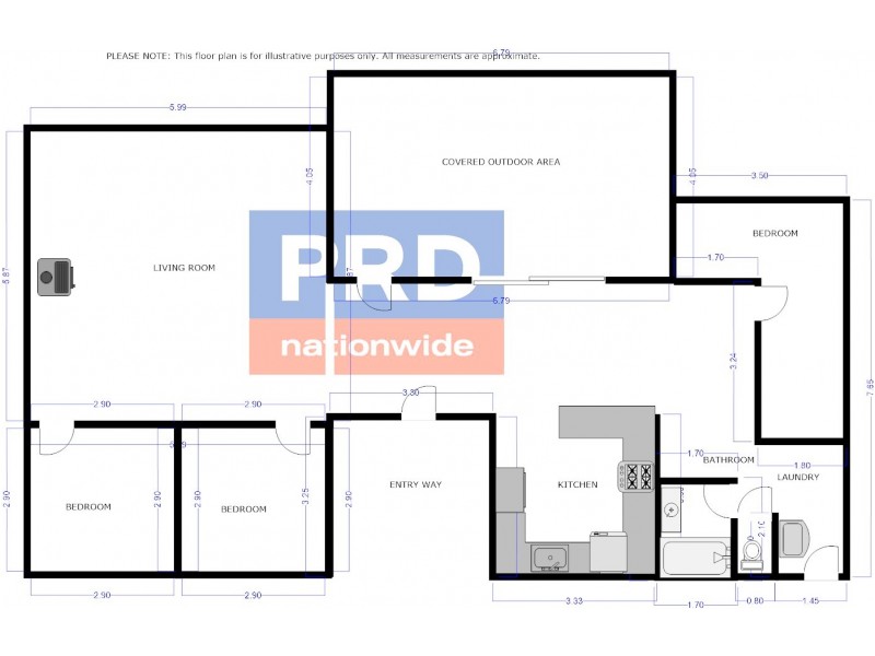 1436 Sextonville Road, Dobies Bight, Kyogle NSW 2474 Floorplan