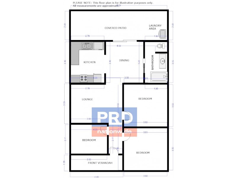 28 Anderson Street, Kyogle NSW 2474 Floorplan