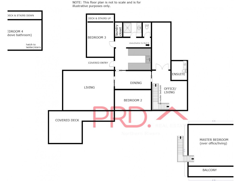 400 Rose Road, Tuntable Creek NSW 2480 Floorplan