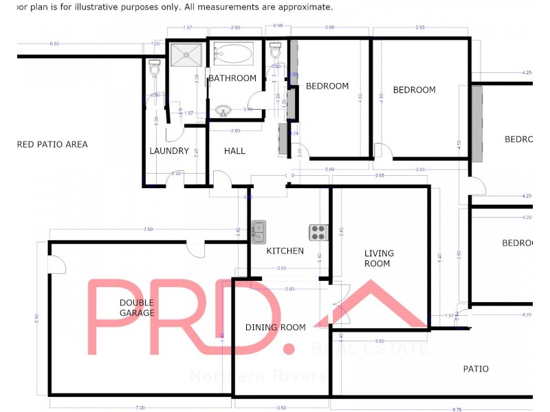 18 Beddoes Road, Modanville NSW 2480 Floorplan
