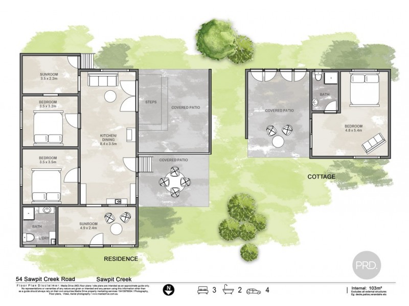 54 Sawpit Creek Road, Sawpit Creek Via, Kyogle NSW 2474
