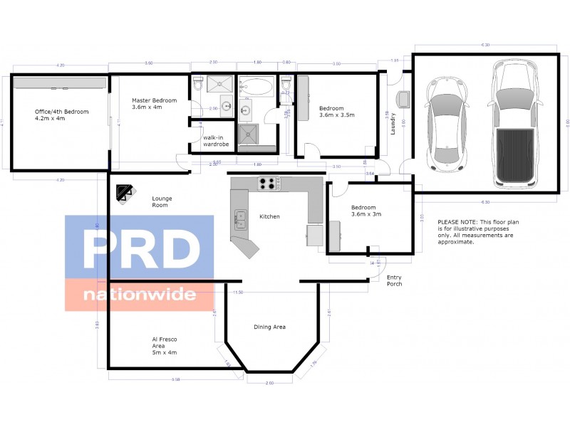 14 Kamala Avenue, Kyogle NSW 2474 Floorplan