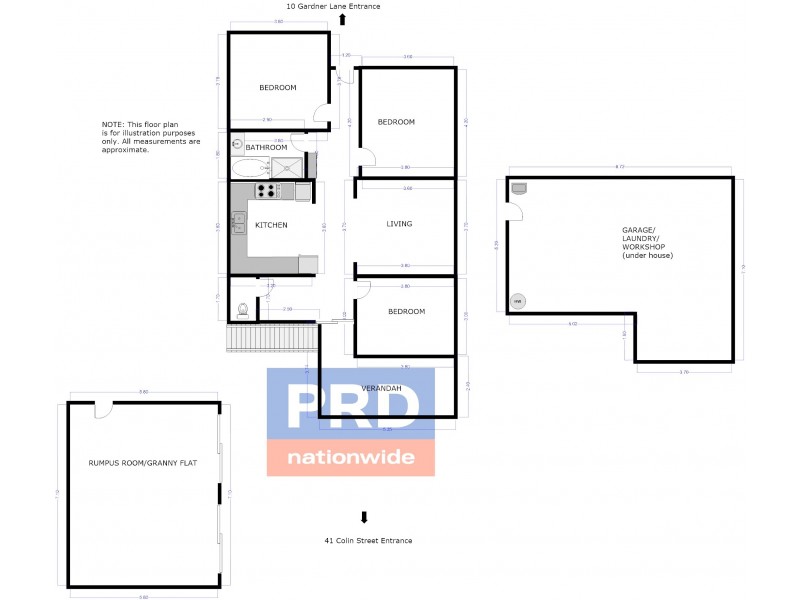 10 Gardner Lane, Kyogle NSW 2474 Floorplan