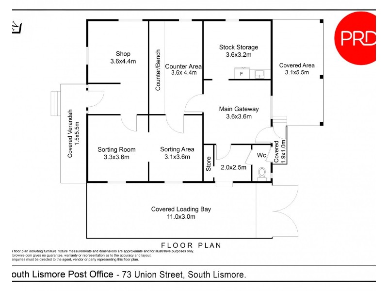 73 Union Street, South Lismore NSW 2480 Floorplan