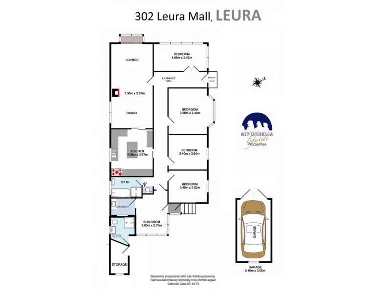 302 Leura Mall, Leura NSW 2780 Floorplan