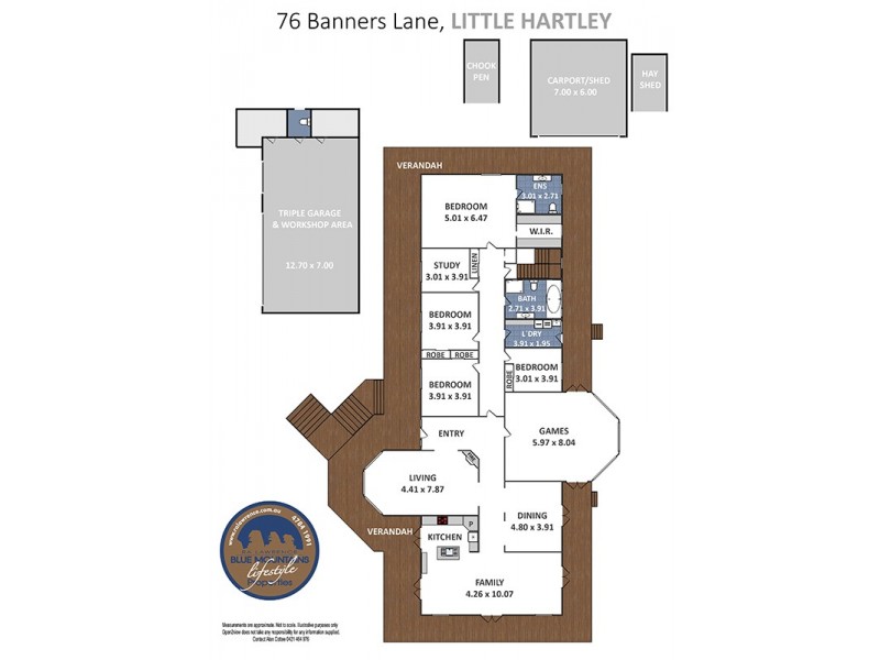 76 Baaners Lane, Little Hartley NSW 2790 Floorplan