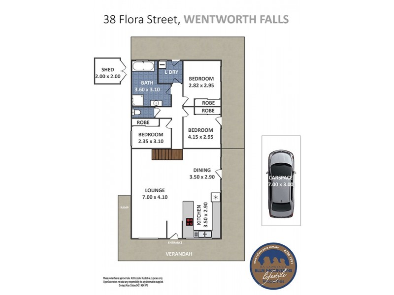 38 Flora Street, Wentworth Falls NSW 2782 Floorplan