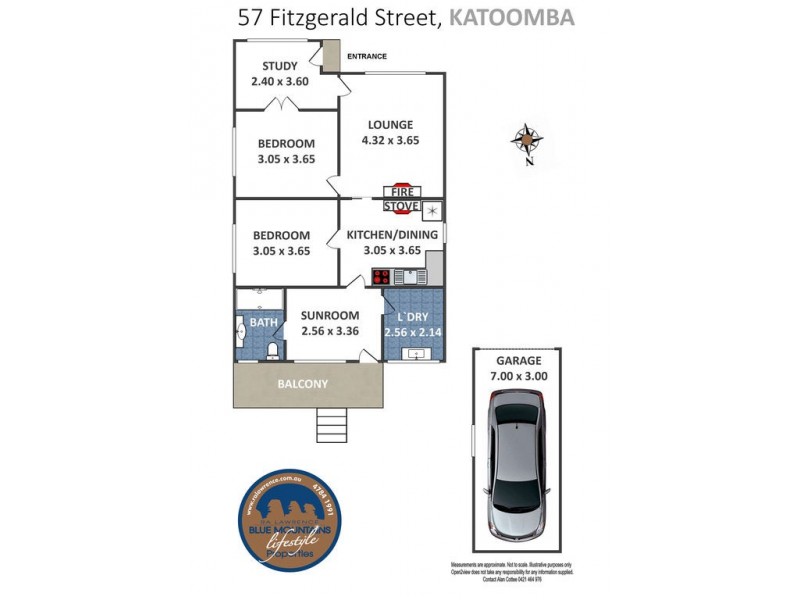 57 Fitzgerald Street, Katoomba NSW 2780 Floorplan