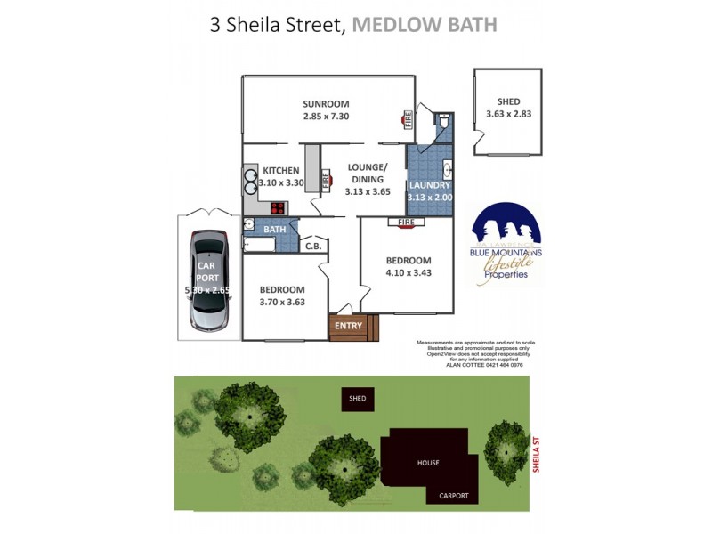3 Sheila Street, Medlow Bath NSW 2780 Floorplan
