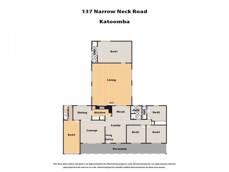 137 Narrow Neck Road, Katoomba NSW 2780 Floorplan