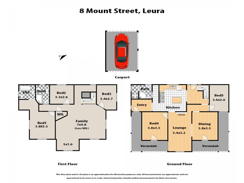 8 Mount Street, Leura NSW 2780 Floorplan