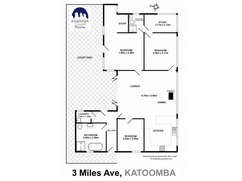 3 Miles Avenue, Katoomba NSW 2780 Floorplan