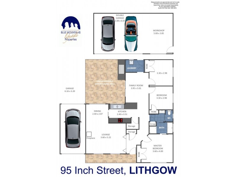 95 Inch Street, Lithgow NSW 2790 Floorplan