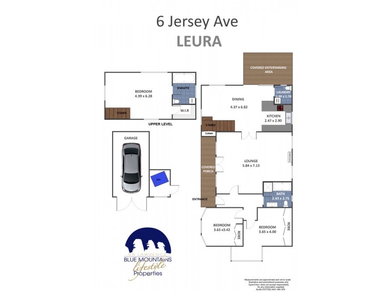 6 Jersey Avenue, Leura NSW 2780 Floorplan