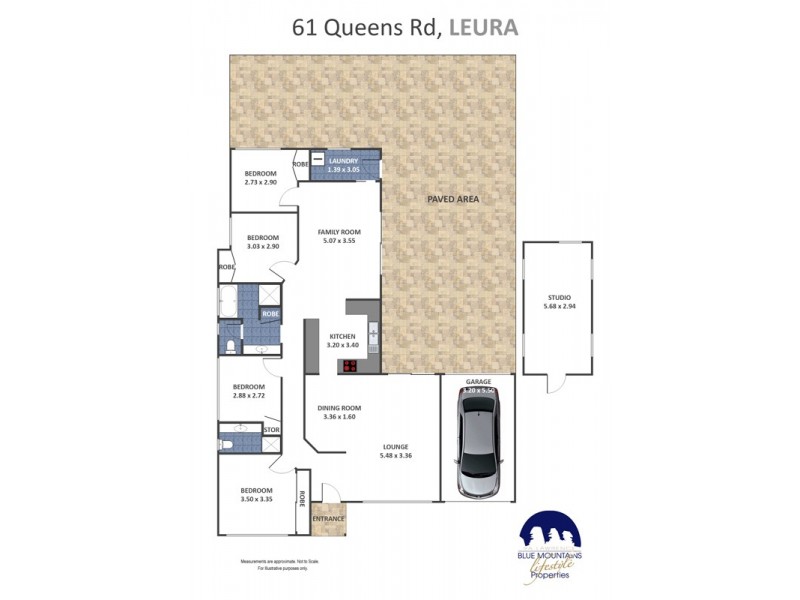 61 Queens Road, Leura NSW 2780 Floorplan