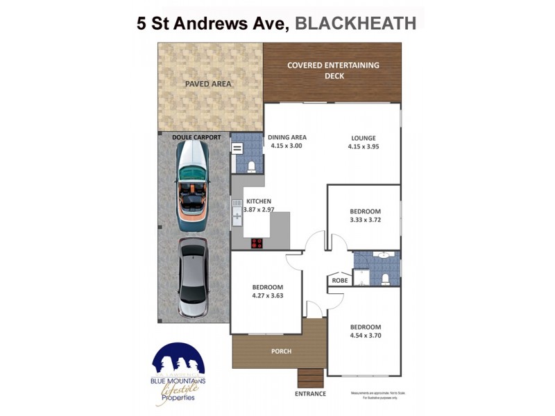 5 St Andrews Avenue, Blackheath NSW 2785 Floorplan