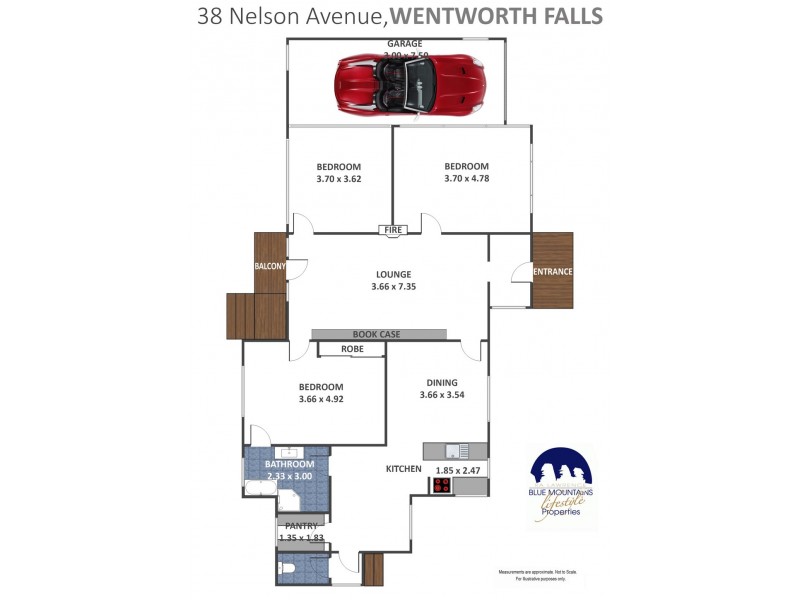 38 Nelson Avenue, Wentworth Falls NSW 2782 Floorplan