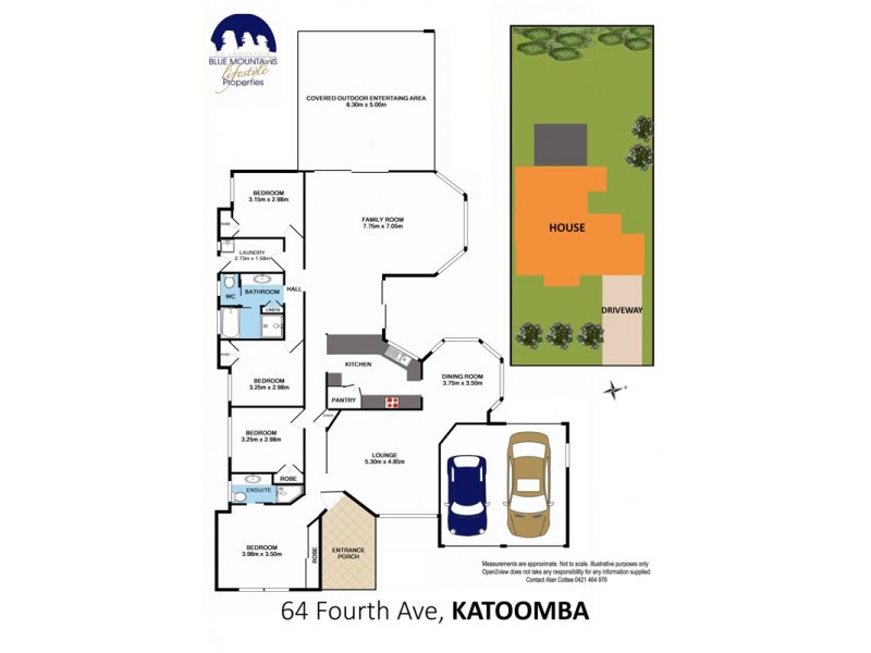 64 Fourth Avenue, Katoomba NSW 2780 Floorplan