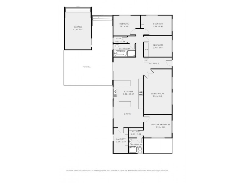 87 Crouch Street North, Mount Gambier SA 5290 Floorplan