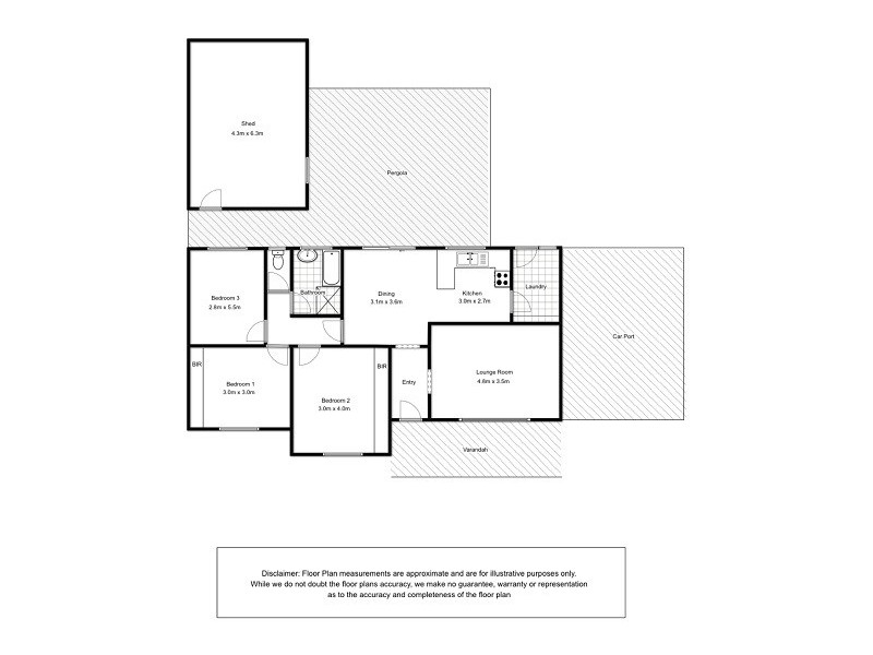 21 Tweed Crescent, Mount Gambier SA 5290 Floorplan