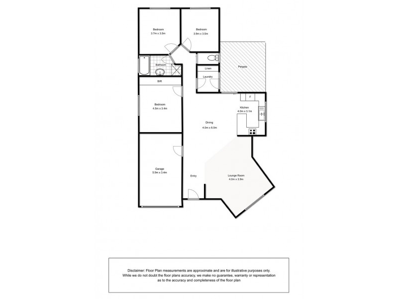 3 Radley Court, Mount Gambier SA 5290 Floorplan