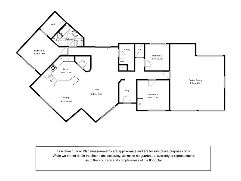 2 Glenmont Crescent, Mount Gambier SA 5290 Floorplan