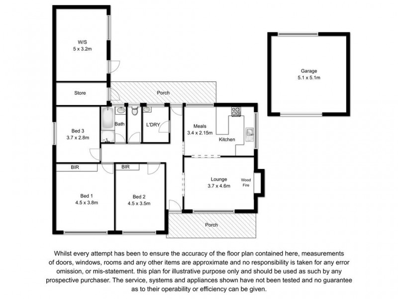 30 Fifth Street, Millicent SA 5280 Floorplan