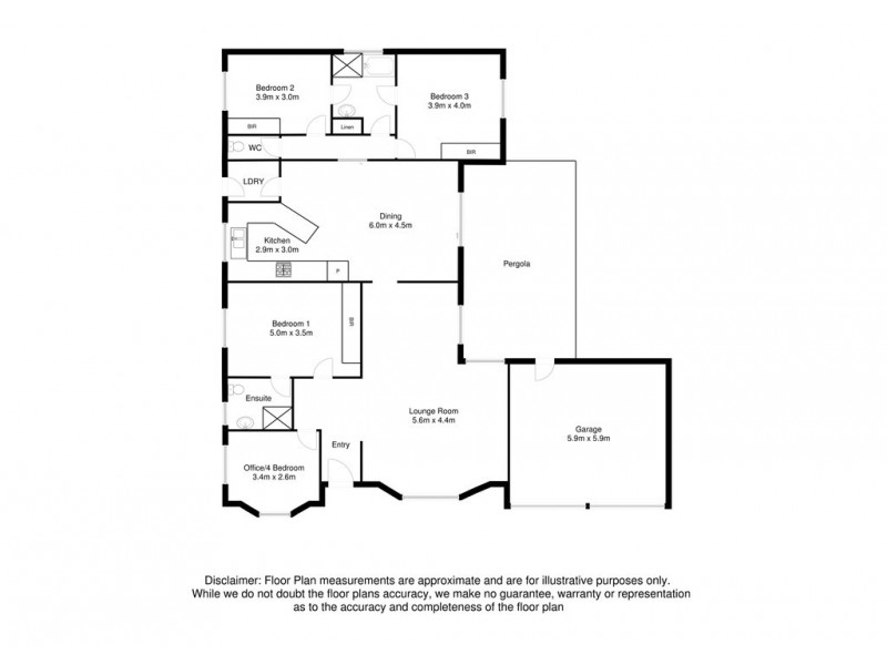 11 Woodcrest Close, Mount Gambier SA 5290 Floorplan