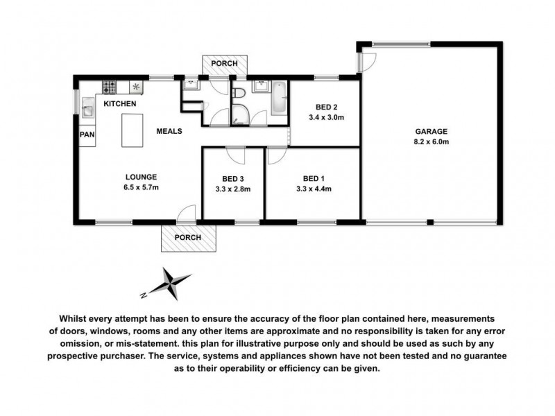 1 Allawah Street, Mount Gambier SA 5290 Floorplan