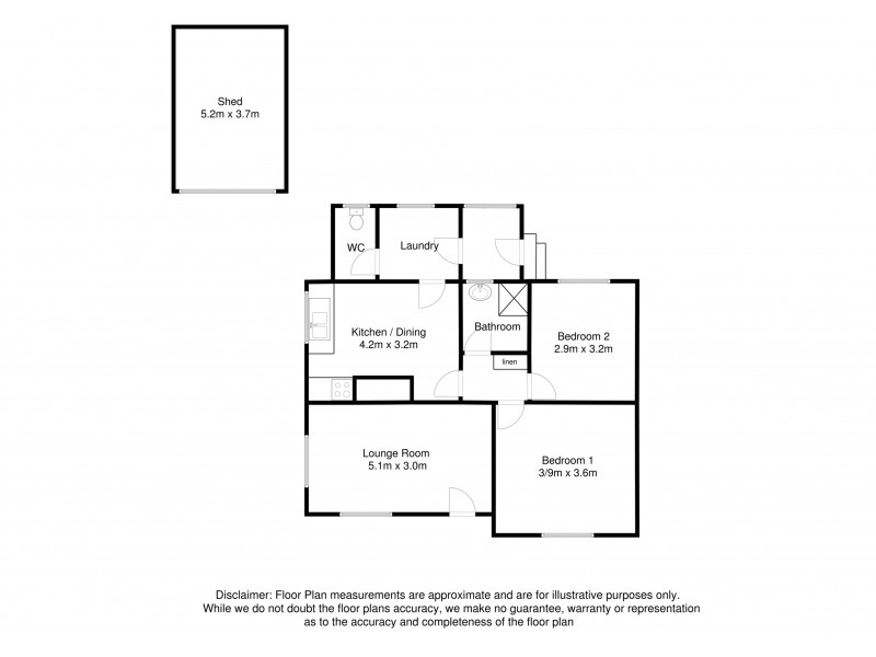 53 Lake Terrace East, Mount Gambier SA 5290 Floorplan