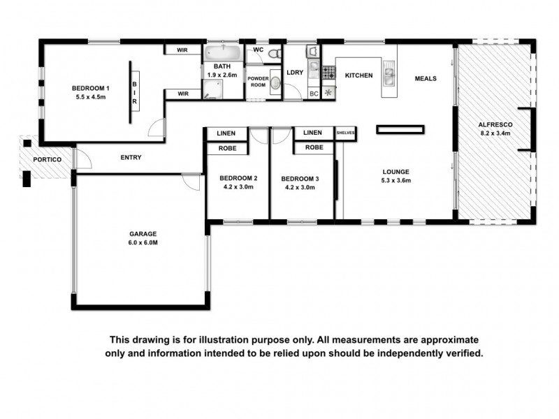 6 Mountain Court, Mount Gambier SA 5290 Floorplan